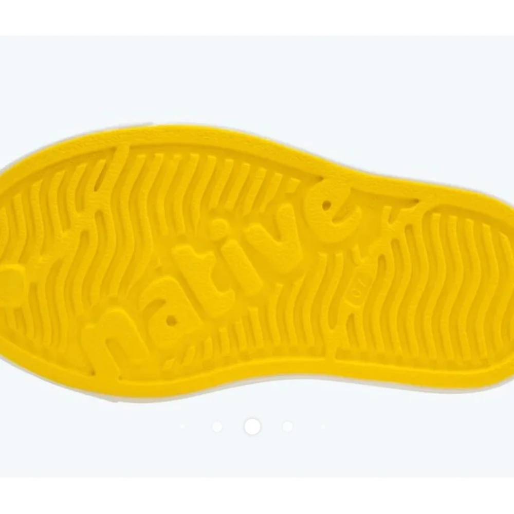 Native Shoes Jefferson Sugarlite Print Juni Crayon Yellow Robuddies